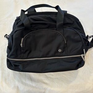 lululemon athletica Black Duffel Bag